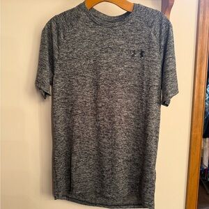 Under Armour Men's Heathered Black Tee